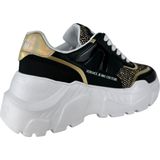 Versace Jeans Couture - Sneakers - Black - Kunstleer/Textiel