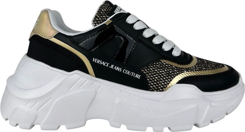 Versace Jeans Couture - Sneakers - Black - Kunstleer/Textiel