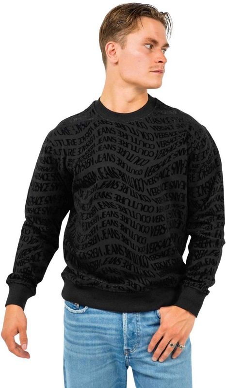 Versace Jeans Couture - Felpe Sweatshirt - Zwart - Katoen