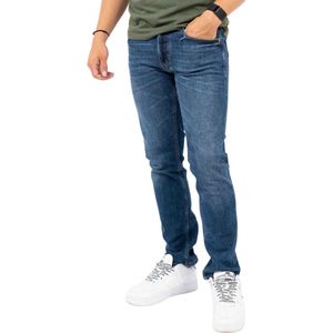 Versace Jeans Couture - Jeans - Blauw - Slim-Fit - Katoen