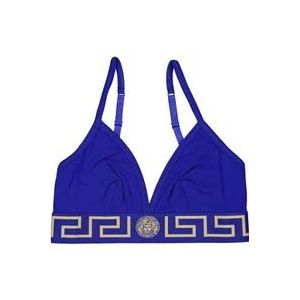 Versace Medusa Brassiere , Blue , Dames , Maat: S