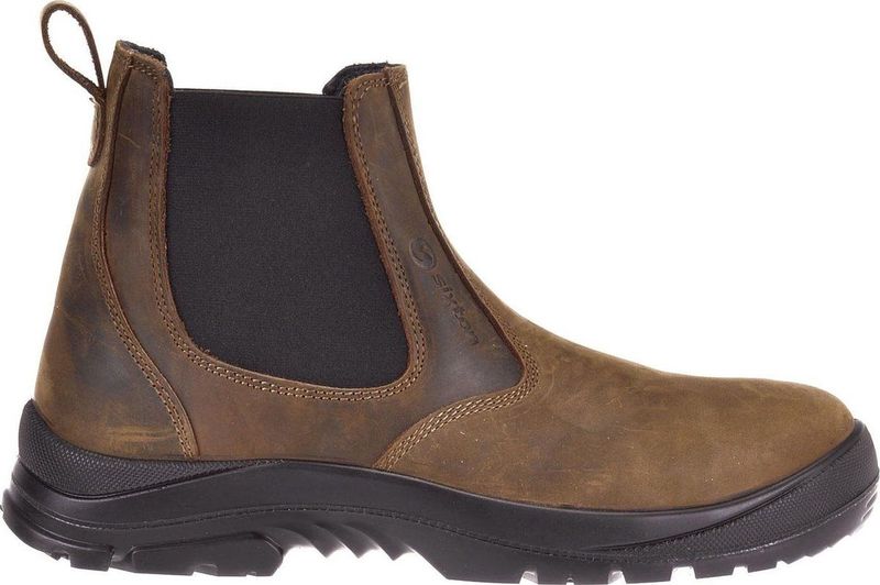 Sixton Peak - Dealer - Veiligheidsschoen - Bruin/Zwart - Nubuck Leer