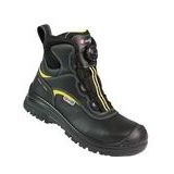 Sixton Peak - Roling Boa - Veiligheidsschoen - Zwart Geel - Volnerf Leder