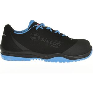 Sixton Peak Cuban - Werkschoenen - Zwart/Blauw - Microfiber Suède - S3