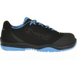 Sixton Peak Cuban - Werkschoenen - Zwart/Blauw - Microfiber Suède - S3