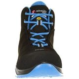 Sixton werkschoenen Cuban High Zwart / Blauw Air - ESD S3 SRC Maat 45