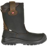 Sixton Peak - Ranch - Werklaars - Zwart - Nubuck Leer - PU-Rubber Vibram