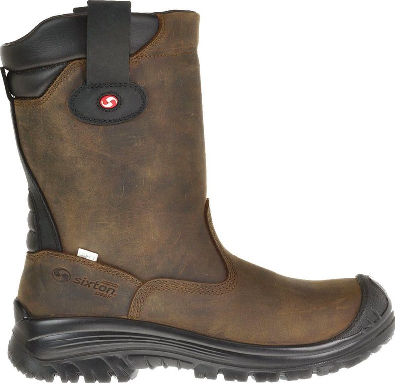 Sixton Peak - Ranch - Werklaars - Bruin - Nubuck Leer - PU-Rubber Vibram