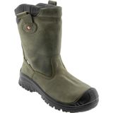 Sixton Peak - Ranch - Werklaarzen - Zwart Taupe - Gevet Nubuck Leder