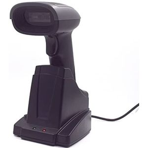 Ewent EW3440 - Barcodelezer Barcodescanner Universele 1D en 2D Optische Laser Bar Codelezer met Smart Dock met USB-kabel voor Computer/Notebook, Windows XP / 7/8 enz