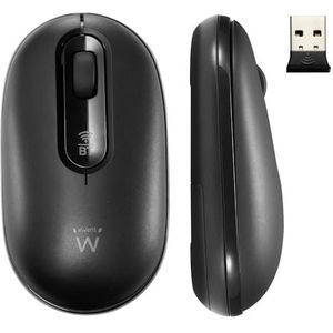 Ewent EW3241 muis Kantoor Rechtshandig RF Draadloos Optisch 1200 DPI