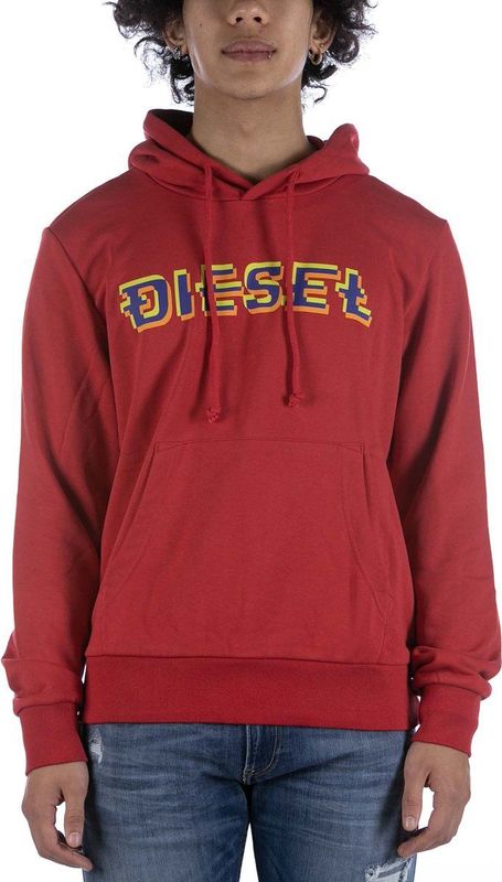 Diesel Sweatshirt-Ginn Capuchon K27 Rood - Streetwear - Volwassen