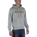 Diesel - S-Ginn - Sweatshirt - Grijs - Met Capuchon
