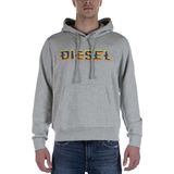 Diesel - S-Ginn - Sweatshirt - Grijs - Met Capuchon