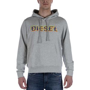 Diesel - S-Ginn - Sweatshirt - Grijs - Met Capuchon