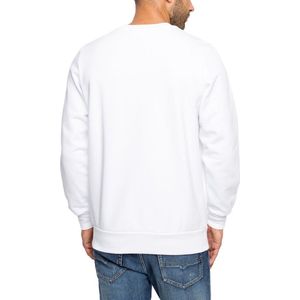 Grafisch Katoenen Sweatshirt Met Ronde Hals