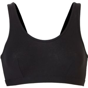 Cotonella - Dames Bralette - Zwart - Bi-elastisch Katoen
