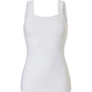 Cotonella - Dames Hemd met Kant - Wit