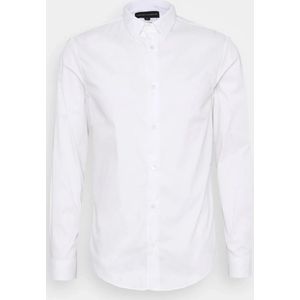 Emporio Armani - Stretch Fabric Shirt - Overhemd - Wit - Katoen