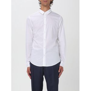 Overhemden - Effen - Katoen - Slim Fit - Lange Mouw