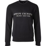 AIX Armani Exchange - 8NZM88ZJKRZ1510 - Sweatshirt - Marineblauw - Lange Mouwen - Casual