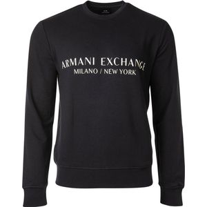AIX Armani Exchange - 8NZM88ZJKRZ1510 - Sweatshirt - Marineblauw - Lange Mouwen - Casual