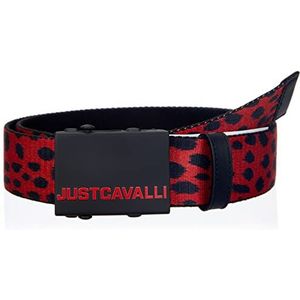 Just Cavalli heren riem, 306 Mars Red