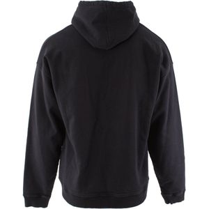 Dsquared 2 - Oversized Hoodie - Blauw - Katoen, Lyocell, Elastaan