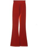 Dsquared² - Rode Katoenen Broek - Trendy Broek - Moderne Snit