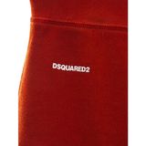 Dsquared² - Rode Katoenen Broek - Trendy Broek - Moderne Snit
