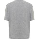 Dsquared 2 - T-shirt - Grijs - Katoen/Viscose - Korte Mouwen