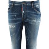 Dsquared 2 - Skater Jeans - Blauw - 93% Katoen, 4% Polyester, 3% Elastaan