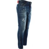 Dsquared2 - Relax Long Crotch Blue Jeans - Blauw - Heren - Katoen