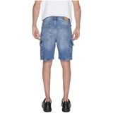 Antony Morato Blauw Denim Short
