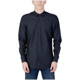 Antony Morato - Overhemd - Slim Fit - Blauw - Katoenmix