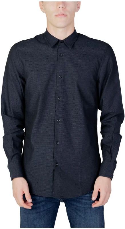 Antony Morato - Overhemd - Slim Fit - Blauw - Katoenmix