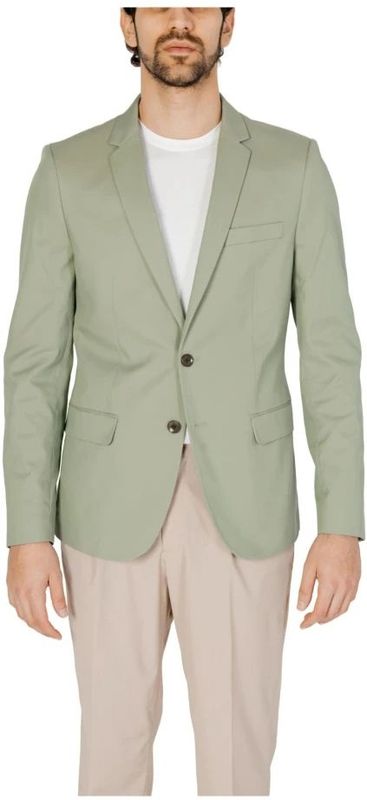 Antony Morato - MMJS00044-FA800164 - Jack - Groen - Katoen/Elastaan/Modaal/Polyamide