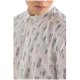 Antony Morato - Lange Mouwen Overhemd - Wit - Katoen/Viscose