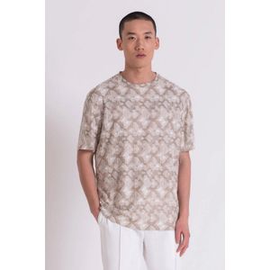 Antony Morato - T-shirt - Beige - Heren - Viscose