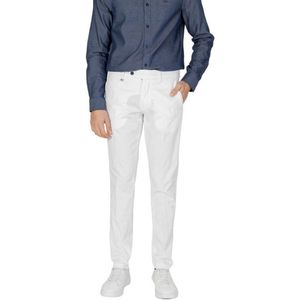 Antony Morato - Witte Katoenen Slim Fit Casual Broek - Heren