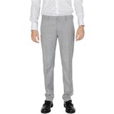 Antony Morato, Broeken, Heren, Grijs, 2Xs, Polyester, Grijze Pakbroek Lente/Zomer Collectie