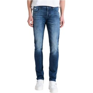 Antony Morato - Ozzy Tapered Pants - Jeans - Blauw - Katoen