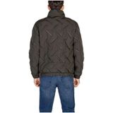 Antony Morato - 3D Embossing Techno Jacket - Herenjas - Groen - Polyester