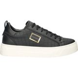 Antony Morato - Metal Bold - Sneakers - Zwart - Leer - Croco-patroon