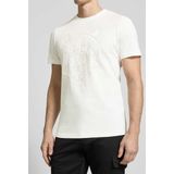 Antony Morato - T-shirt - Wit - Katoen - Ronde Hals - Korte Mouwen