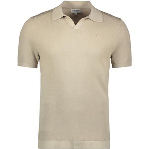 Antony Morato - Gebreide Polo - Korte Mouwen - Ribgebreide Kraag - Blauw