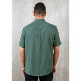 Antony Morato - MMSS00194 - Korte Mouwen Overhemd - Groen