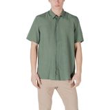Antony Morato - MMSS00194 - Korte Mouwen Overhemd - Groen