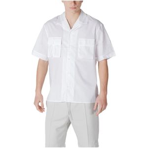 Antony Morato, Heren, Overhemden, Wit, Maat: S Katoen,