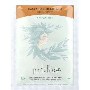 Phitofilos Chocolade Bruin Haarkleurmix - 100 g